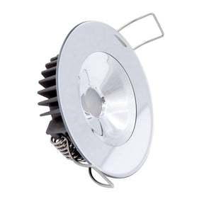 Lumitec Illusion Flush Mount LED Down Light  Spectrum RGBW  Warm White  Mirrored Housing 117145