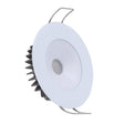 Lumitec Illusion Flush Mount LED Down Light  Warm White  Dimming  White Housing 117129