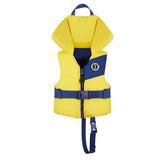Mustang Lil Legends Child Foam Vest  YellowNavy MV35568440