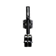 Powerwinch Select Series Jack  1500lb WeldOn Double Wheel Carbon Black 21400J1500W2BR
