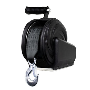 Powerwinch Select Series Winch 1600lb 6 Crank Arm  Carbon Black 21400W16006BR