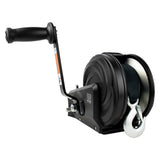 Powerwinch Select Series Winch 2500lb 2 Speed 8 Crank Arm  Carbon Black 21400W25008BR