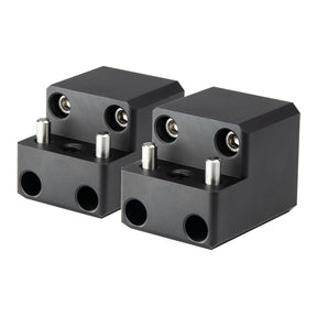 PTM Watersports Board Rack Mount  4 Bolt  Black  Pair P131681400TEBBK