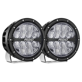 RIGID Industries 360Series RGBW 6 Offroad Lamp Drive Beam wRGBW Backlight Pods  Set of 2 36411