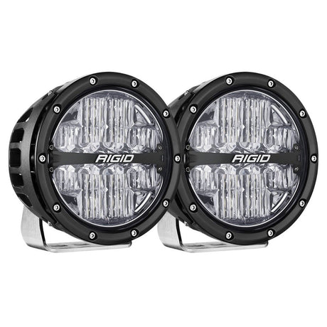 RIGID Industries 360Series RGBW 6 Offroad Lamp Drive Beam wRGBW Backlight Pods  Set of 2 36411