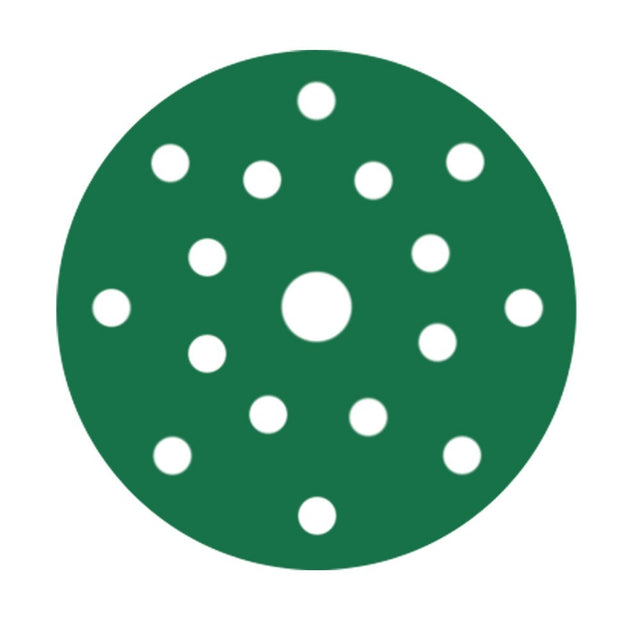 RUPES PROCUT Film Abrasive Discs 125mm 5  17 Holes  P80 Grit Box of 50pcs 945FC080