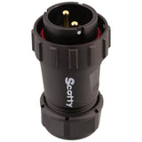 Scotty 2123 Marine Grade Plug  12V 2123