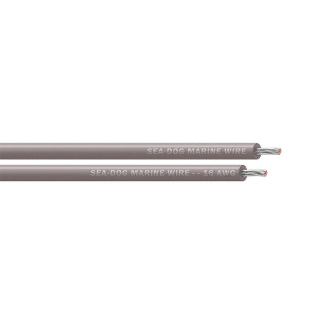 SeaDog 16 AWG Grey Primary Wire  100 8016112