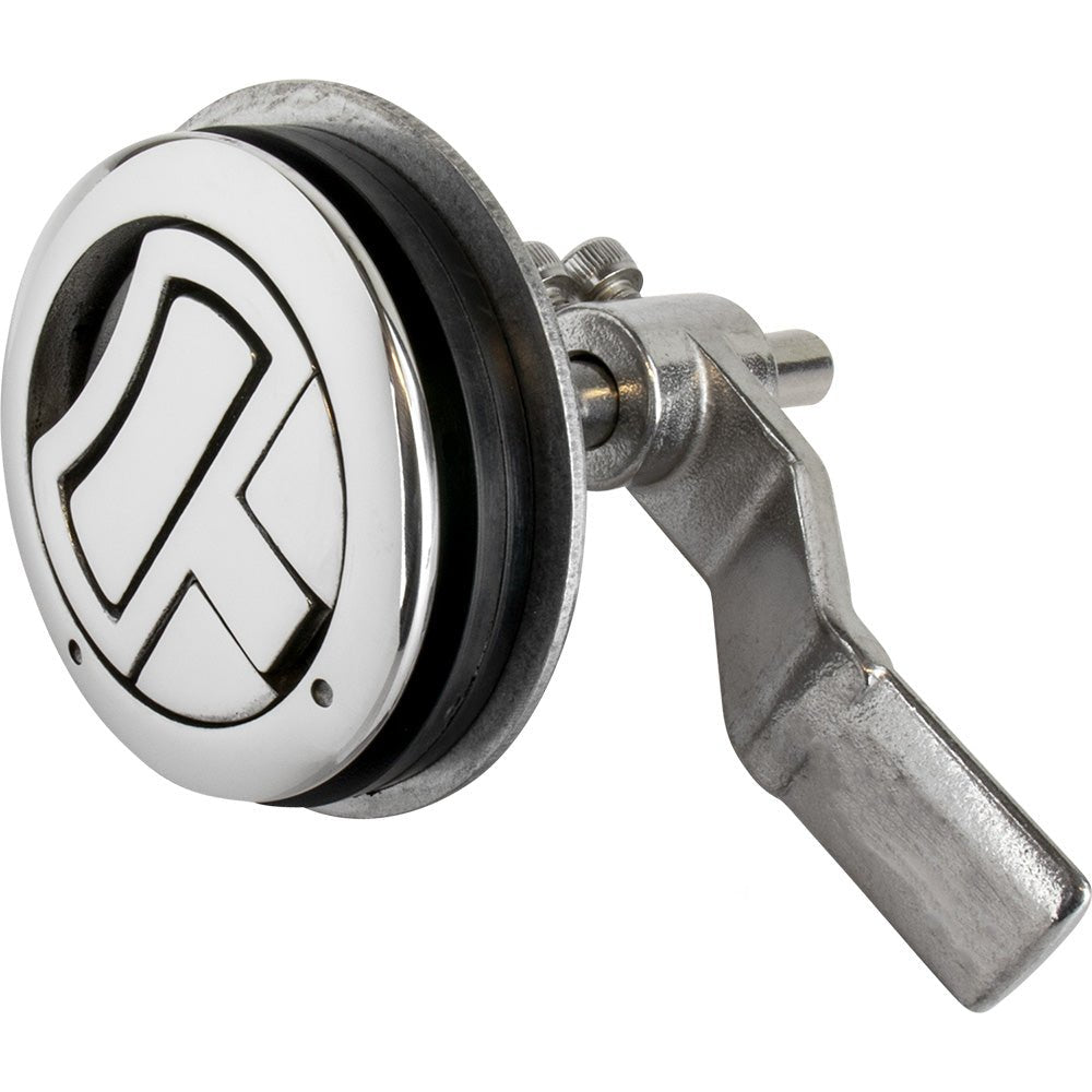 SeaDog Round Hatch Handle Latch  Investment Cast 316 Stainless Steel 221942
