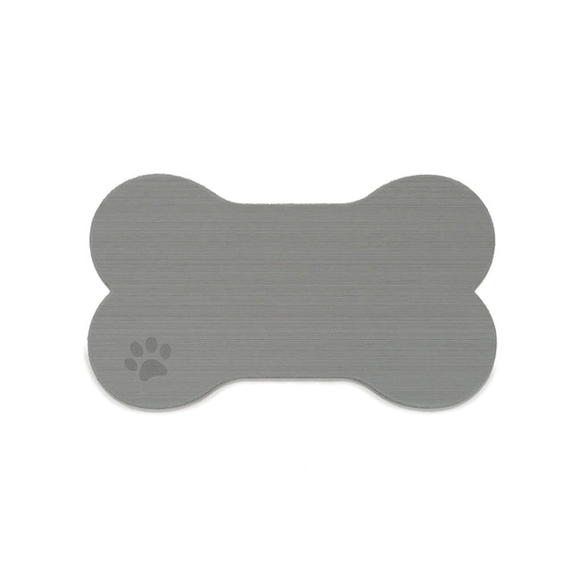 SeaDek Dog Bowl Mat  Storm GreyBlack  Medium  125 x 24 6271490837