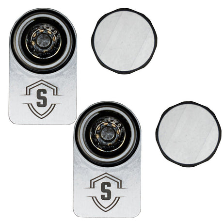 Secure Outdoors Elite Lock  Dual  Universal  Silver SOELDUNSV