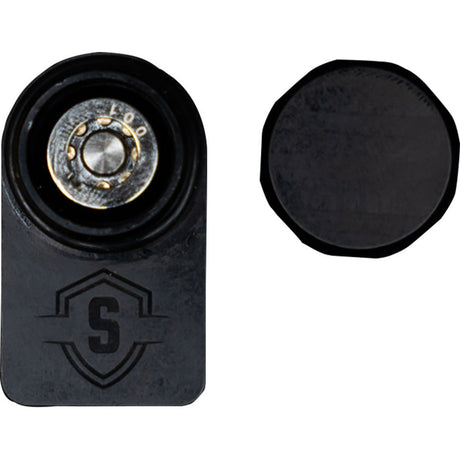 Secure Outdoors Elite Lock  Single  Minn Kota QRB  Black SOELSMKBK