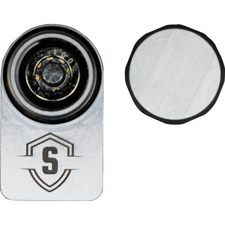 Secure Outdoors Elite Lock  Single  Universal  Silver SOELSUNSV