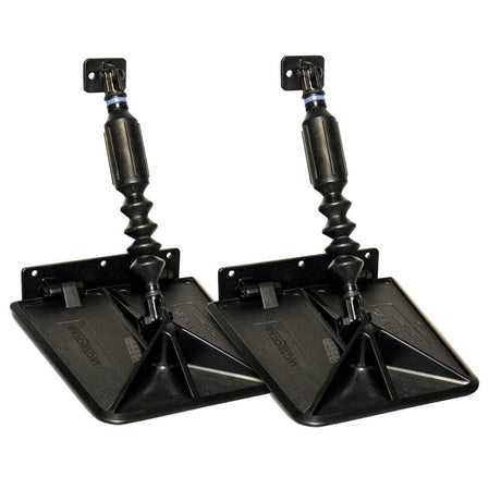 Smart Tab SX Composite Trim Tabs by Lectrotab 95 x 10 f1518 Boat w60  135HP  Black SX951060