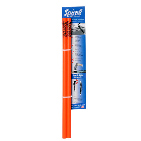 Spiroll Chafe Guard Orange fLines up to 58 Diameter  Pair SPL16OCG