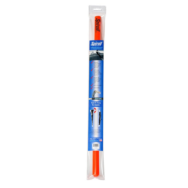 Spiroll Chafe Guard Orange for Lines up to 341 Diameter SPL24OCG