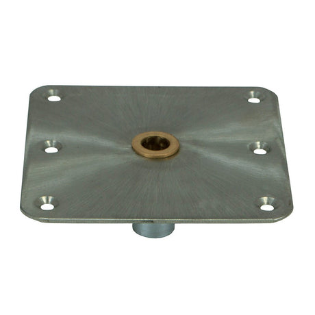 Springfield KingPin Standard Square Steel Base wBrass  7x7 3620001B