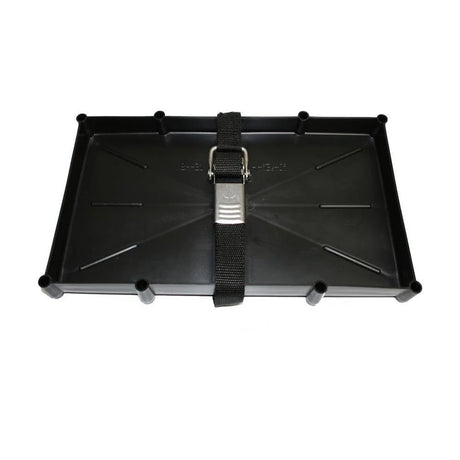 TH Marine 31 Series Battery Holder Tray wStainless Buckled Strap NBH31SSCDP