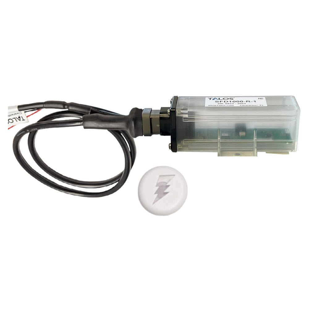 TALOS Remote Housing Lightning Detection System w10 Cable  White Round Indicator wTranslucent Housing SFD1000RT1WOWH10FT