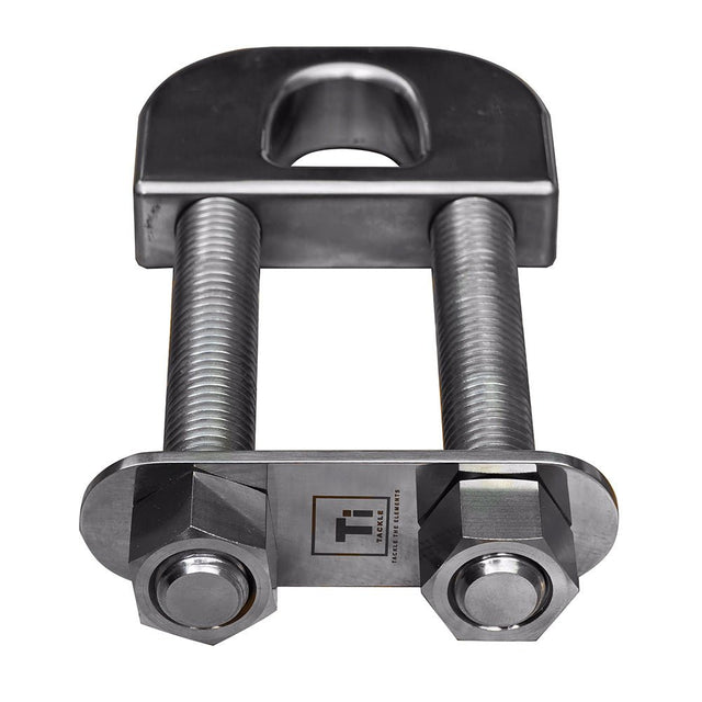TiTackle Titanium Transom D Ring  6 Long Stud TTTRANSOMDRING
