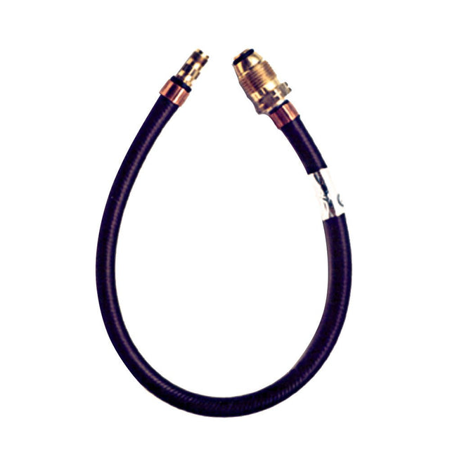 Trident Marine 20 Pigtail Hose Male Fitting x 14 Male Inverted Flare Fitting 1014140120