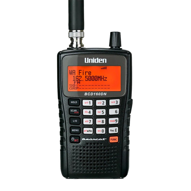 Uniden BCD160DN FeaturePacked Digital Handheld Scanner BCD160DN
