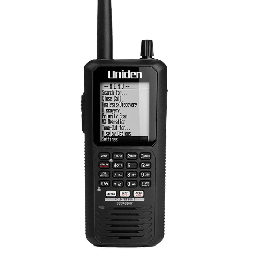 Uniden BCD436HP EasyToUse Digital Handheld Scanner BCD436HP