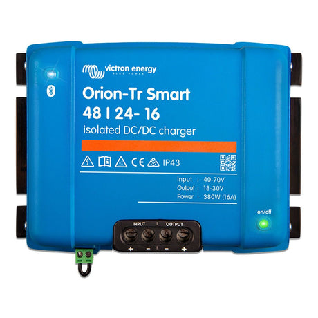 Victron OrionTr Smart 482416A 380W Isolated DCDC Charger ORI482438120